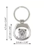 Chow Chow - keychain with a dog, keychain with a print, personalized pendant from the Art-Dog brand