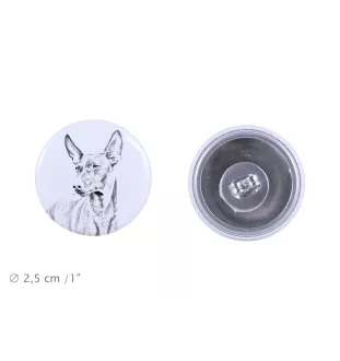 Cirneco dell'Etna - einzigartige Hund-Ohrringe, Ihr Haustier als Schlüsselanhänger, Eigenmarke Art-Dog