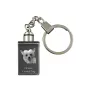 Chien chinois à crête, chien nu chinois - Porte-clés en cristal avec photo de chien, porte-clés lumineux, cadeau unique de la marque Art-Dog