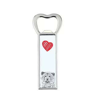 Chow Chow, Chowchow - ouvre-bouteille avec chien, ouvre-bouteille personnalisé pour réfrigérateur, cadeau unique pour homme de la marque Art-Dog