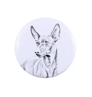 Cirneco dell'Etna - women's jewelry with a dog portrait, handmade product, possibility to add your own photo, Art-Dog brand