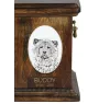 Chow Chow - commemorative plaque with a photo of a dog, tombstone with a print, personalized oval plaque from the Art-Dog brand