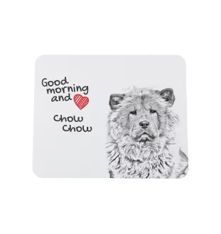 Chow Chow, Chowchow - tapis de souris personnalisé avec impression, tapis de souris personnalisé avec chien, accessoire unique pour employé de bureau de la marque Art-Dog