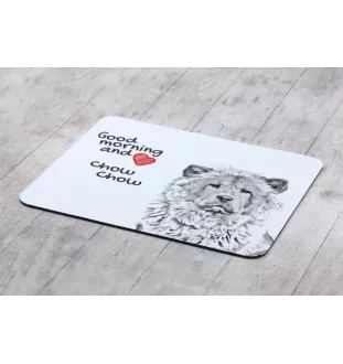 Chow Chow, Chowchow - tapis de souris personnalisé avec impression, tapis de souris personnalisé avec chien, accessoire unique pour employé de bureau de la marque Art-Dog