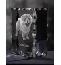 Chow Chow - crystal with a picture of a dog, glass statuette with a picture, unique frame with a picture from Art-Dog brand