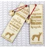 Cirneco dell'Etna - dog bookmark, personalized bookmark, dog gadget for Art-Dog brand readers