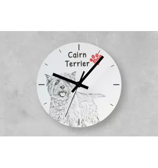 Chow Chow - Wanduhr mit Hund, Regal Uhr mit Druck, personalisierte Hausdekoration von Art-Dog.