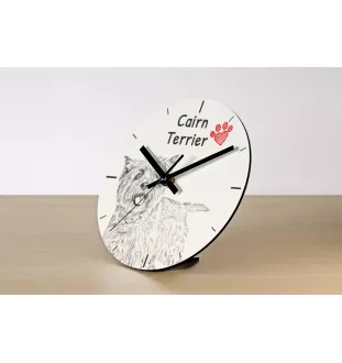 Chow Chow - Wanduhr mit Hund, Regal Uhr mit Druck, personalisierte Hausdekoration von Art-Dog.