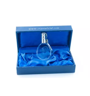 Chow Chow, Chowchow - pendentif avec une photo de chien, porte-clés en cristal dans une boîte cadeau, un cadeau unique par Art-Dog