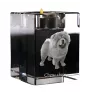 Chow Chow - Kerzenhalter mit Hundefoto, Teelichthalter aus Kristall, personalisiertes Geschenk der Marke Art-Dog