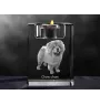 Chow Chow świecznik kryształowy z psem Art-Dog