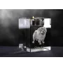 Chow Chow świecznik kryształowy z psem Art-Dog
