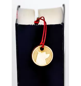 Chinesischer Schopfhund - Lesezeichen mit Hund, personalisiertes Lesezeichen, Hundeaccessoire für Leser der Marke Art-Dog