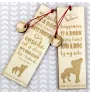 Chinesischer Schopfhund - Lesezeichen mit Hund, personalisiertes Lesezeichen, Hundeaccessoire für Leser der Marke Art-Dog