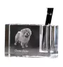 Chow Chow, Chowchow - Porte-stylos, organiseur en cristal avec photo de chien, décoration de bureau unique par la marque Art-Dog