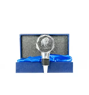 Chow Chow - Flaschenverschluss, Weinverschluss aus Kristall mit Foto, personalisiertes Geschenk für Barkeeper der Marke Art-Dog