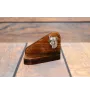 Chien chinois à crête, chien nu chinois - bougeoir en bois avec un chien, support pour bougie chauffe-plat, lieu de mémoire pour chien de la marque Art-Dog