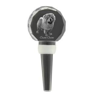 Chow Chow grubszy stopper do wina z psem Art-Dog