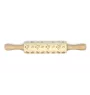 Chinese Crested Dog, Puff - small rolling pin with a dog pattern, a rolling pin for children's dough, decorating ceramic clay by Art-Dog brand