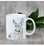 Cirneco de l'Etna, Cirneco dell'Etna - tasse avec chien, tasse avec photo, cadeau personnalisé de la marque Art-Dog