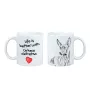 Cirneco de l'Etna, Cirneco dell'Etna - tasse avec chien, tasse avec photo, cadeau personnalisé de la marque Art-Dog