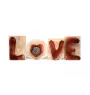 Chow Chow - wooden LOVE sign, interior decoration with a dog, charming ornament for the shelf by Art-Dog brand