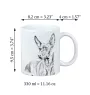 Cirneco de l'Etna, Cirneco dell'Etna - tasse avec chien, une tasse joyeuse pour les amoureux des chiens, un cadeau personnalisé de la marque Art-Dog