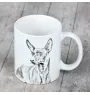 Cirneco de l'Etna, Cirneco dell'Etna - tasse avec chien, une tasse joyeuse pour les amoureux des chiens, un cadeau personnalisé de la marque Art-Dog