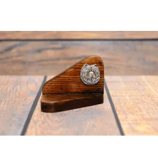 Chow Chow, Chowchow - bougeoir en bois avec un chien, support pour bougie chauffe-plat, lieu de mémoire pour chien de la marque Art-Dog