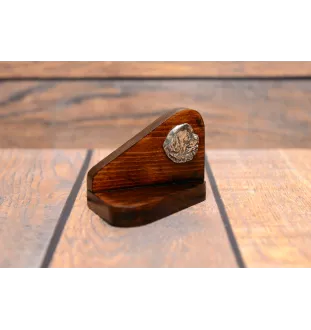 Chow Chow - Holzkerzenhalter mit Hund, Teelichthalter, Gedenkstätte für den Hund der Marke Art-Dog