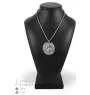 Chow Chow, Chowchow - un collier avec un chien, un pendentif de chien sur une chaîne en argent, un bijou unique de la marque Art-Dog