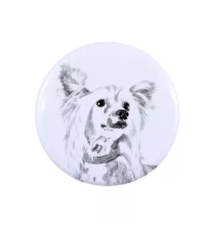Grzywacz Chiński pierścionek z psem mały Art-Dog