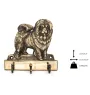 Chow Chow - Schlüsselhalter mit Hund, Messinggriff für Hundezubehör, elegante Dekoration für den Flur der Marke Art-Dog