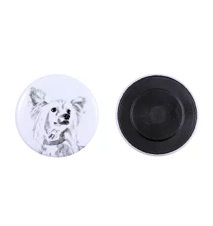 Grzywacz Chiński magnes z psem duży Art-Dog