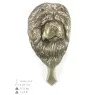 Chow Chow - Türklopfer in Form eines Hundekopfes, Messing-Türklopfer, Retro-Dekoration an der Tür der Marke Art-Dog