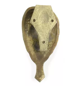 Chow Chow - Türklopfer in Form eines Hundekopfes, Messing-Türklopfer, Retro-Dekoration an der Tür der Marke Art-Dog