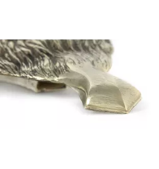 Chow Chow - Türklopfer in Form eines Hundekopfes, Messing-Türklopfer, Retro-Dekoration an der Tür der Marke Art-Dog