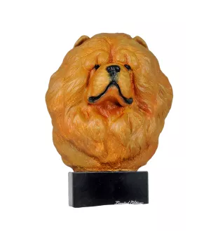 Chow Chow, Chowchow - figurine peinte, statue, sculpture, réalisée par l'artiste, marque Art-Dog