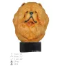 Chow Chow ręcznie pomalowana statuetka Art-Dog