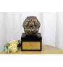 Chow Chow - an urn with an engraving and a sculpture of a dog, a handmade product by the Art-Dog brand.