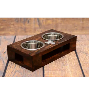 Grzywacz Chiński drewniany stojak na miski Art-Dog