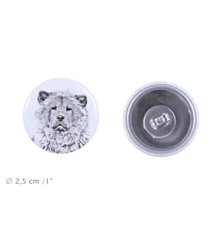 Chow Chow - einzigartige Hund-Ohrringe, Ihr Haustier als Schlüsselanhänger, Eigenmarke Art-Dog