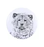 Chow Chow - magnet with a dog's pupil, exceptionally light, strong magnet, handmade product by the Art-Dog brand