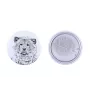 Chow Chow, Chowchow - badge avec votre chien, ajoutez votre propre photo, marque Art-Dog
