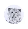 Chow Chow, Chowchow - badge avec votre chien, ajoutez votre propre photo, marque Art-Dog