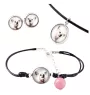 Chinesischer Schopfhund - Schmuckset in einer Schachtel, Halskette, Ohrringe, Armband, Produkte der Marke Art-Dog