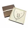 Chinese Crested Dog, Puff - a set of jewelry in a box, necklace, earrings, bracelet, products from the Art-Dog brand