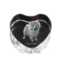 Chow Chow - Hundebild im Kristall, Kristallherz, einzigartiger Bilderrahmen der Marke Art-Dog
