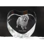 Chow Chow, Chowchow - une photo de chien dans un cristal, un cœur en cristal, un cadre photo exceptionnel de la marque Art-Dog