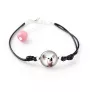 Chinese Crested Dog, Puff - a set of jewelry with your photo, handmade set, bracelet and necklace by Art.-Dog brand